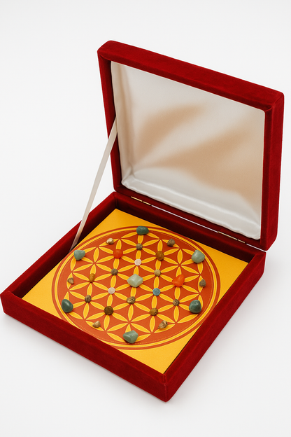 Flower of Life Crystal Grid Plate™