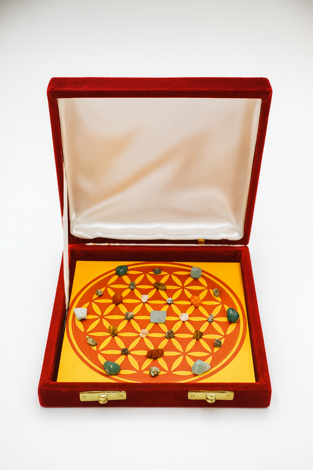 Flower of Life Crystal Grid Plate™